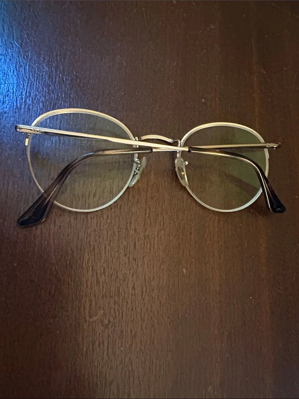 Ray-Ban Round Metal SILVER Glasses RX3947V ROUND GAZE in case